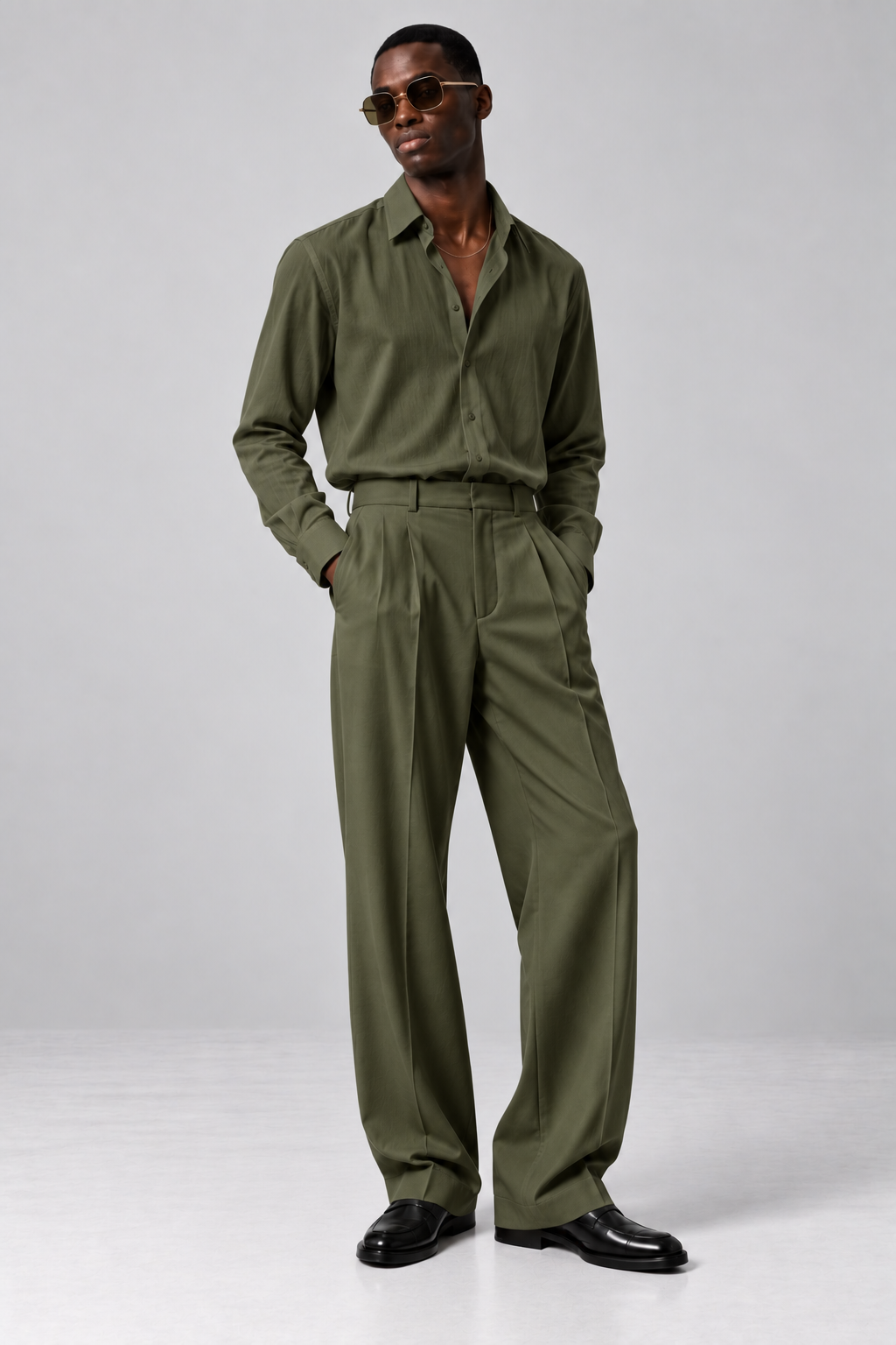 Amande Verte Co-Ord Set