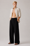 Black Wide Leg Trousers