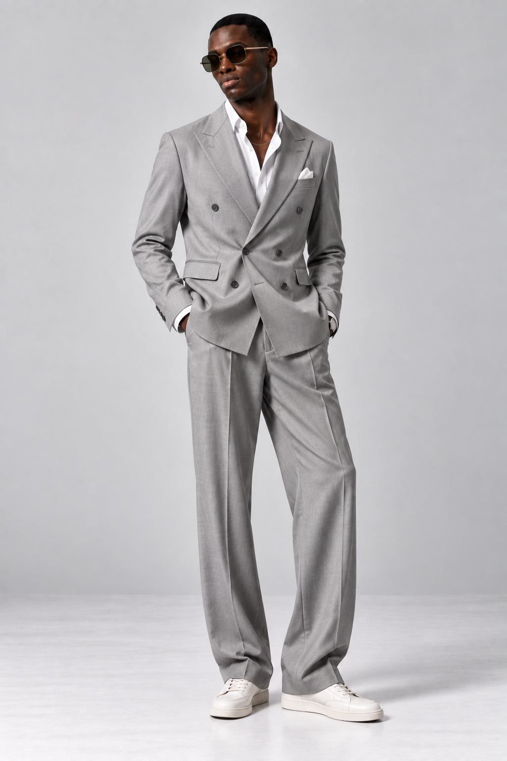Grey Suit Set