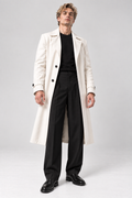White Trench Coat