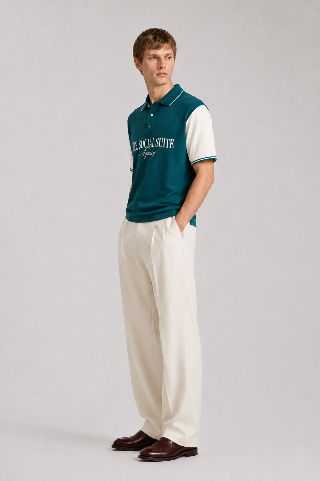 Varsity Polo Co-ord Set