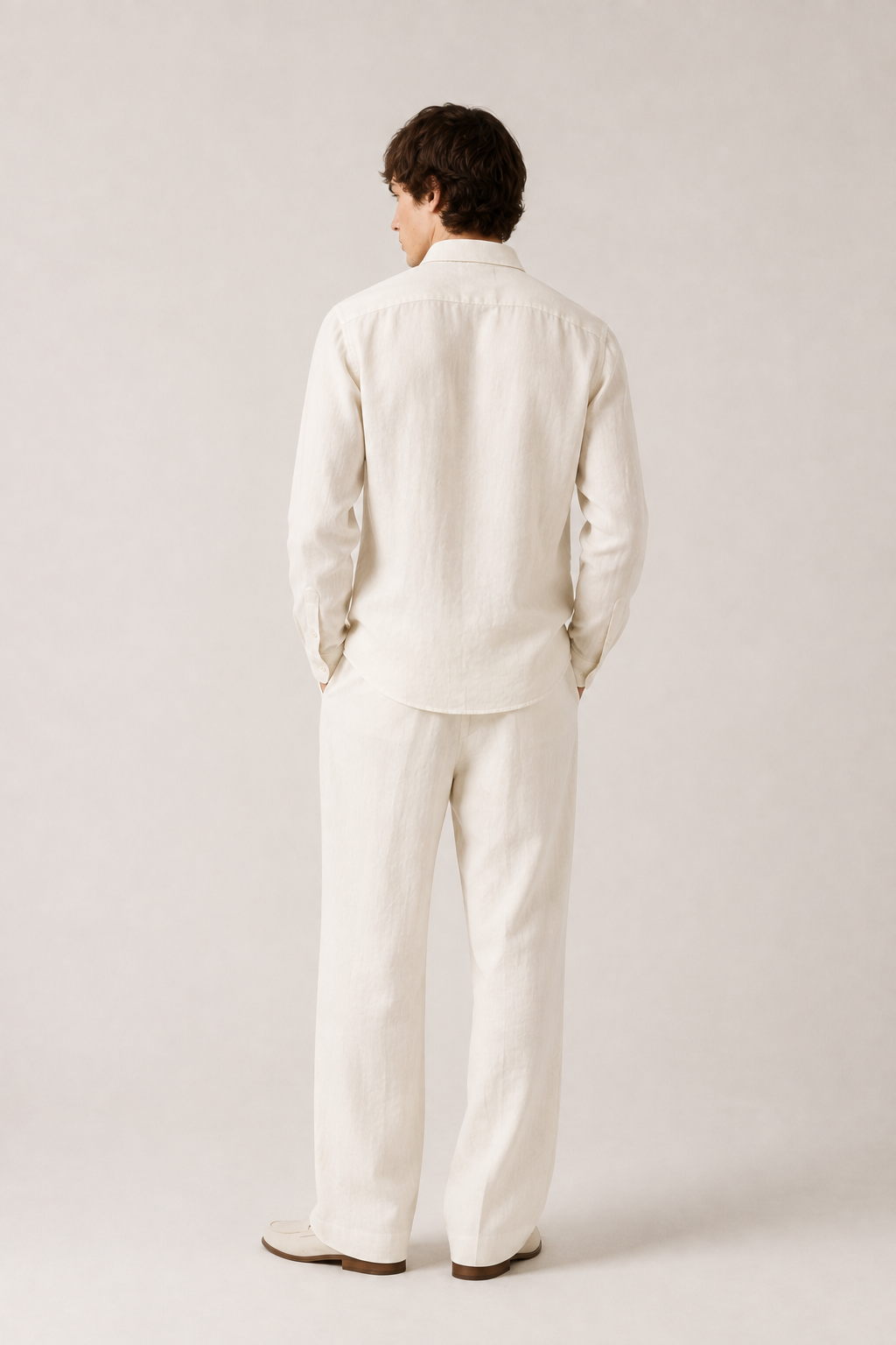 Ivory Linen Co-Ord Set
