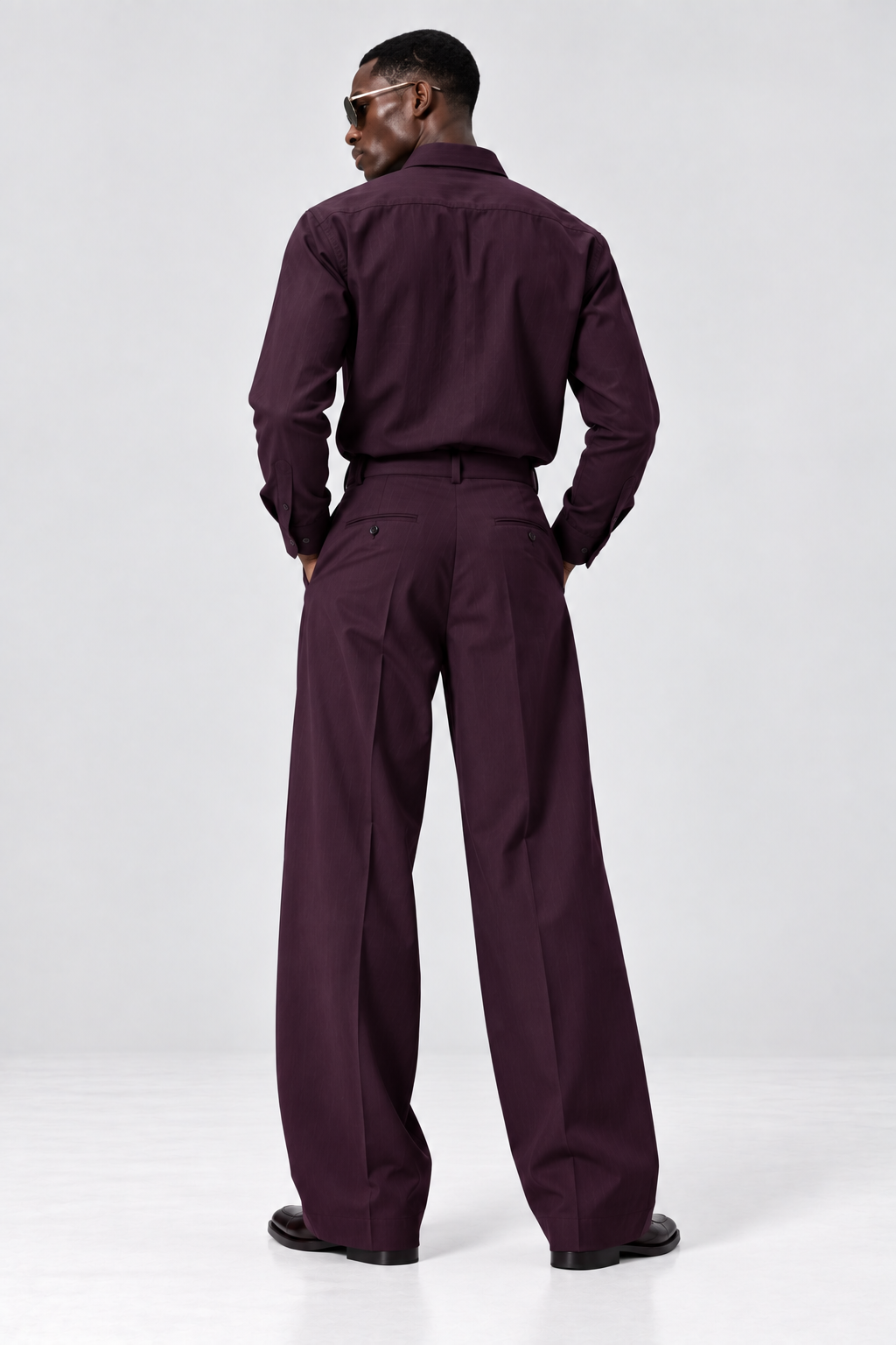 Wine Plum Co-Ord Set
