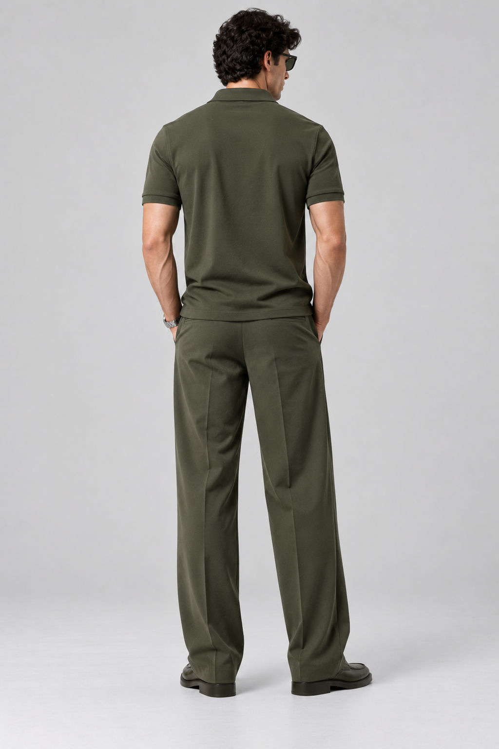 Olive Polo Co-Ord Set