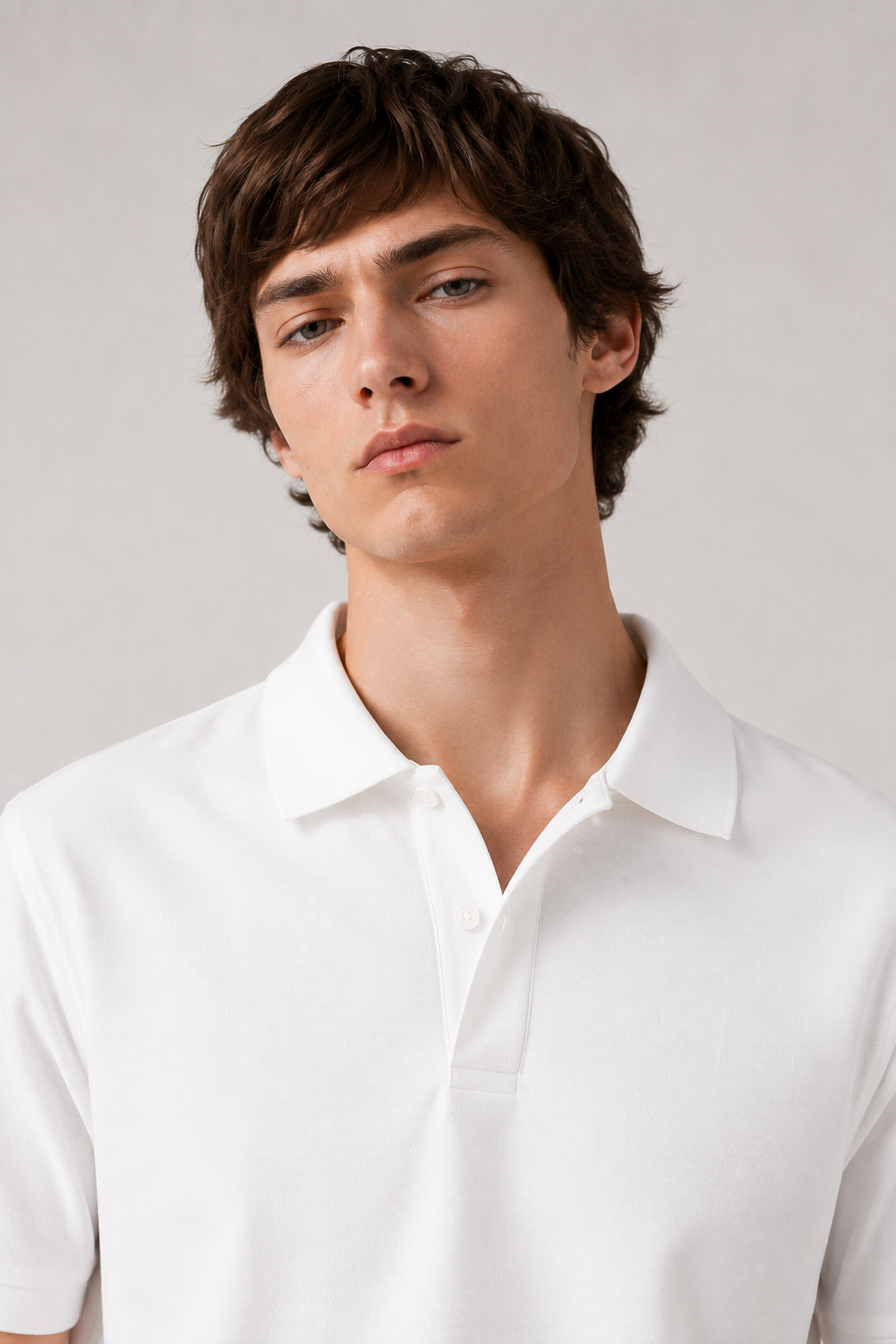 White Polo Co-Ord Set