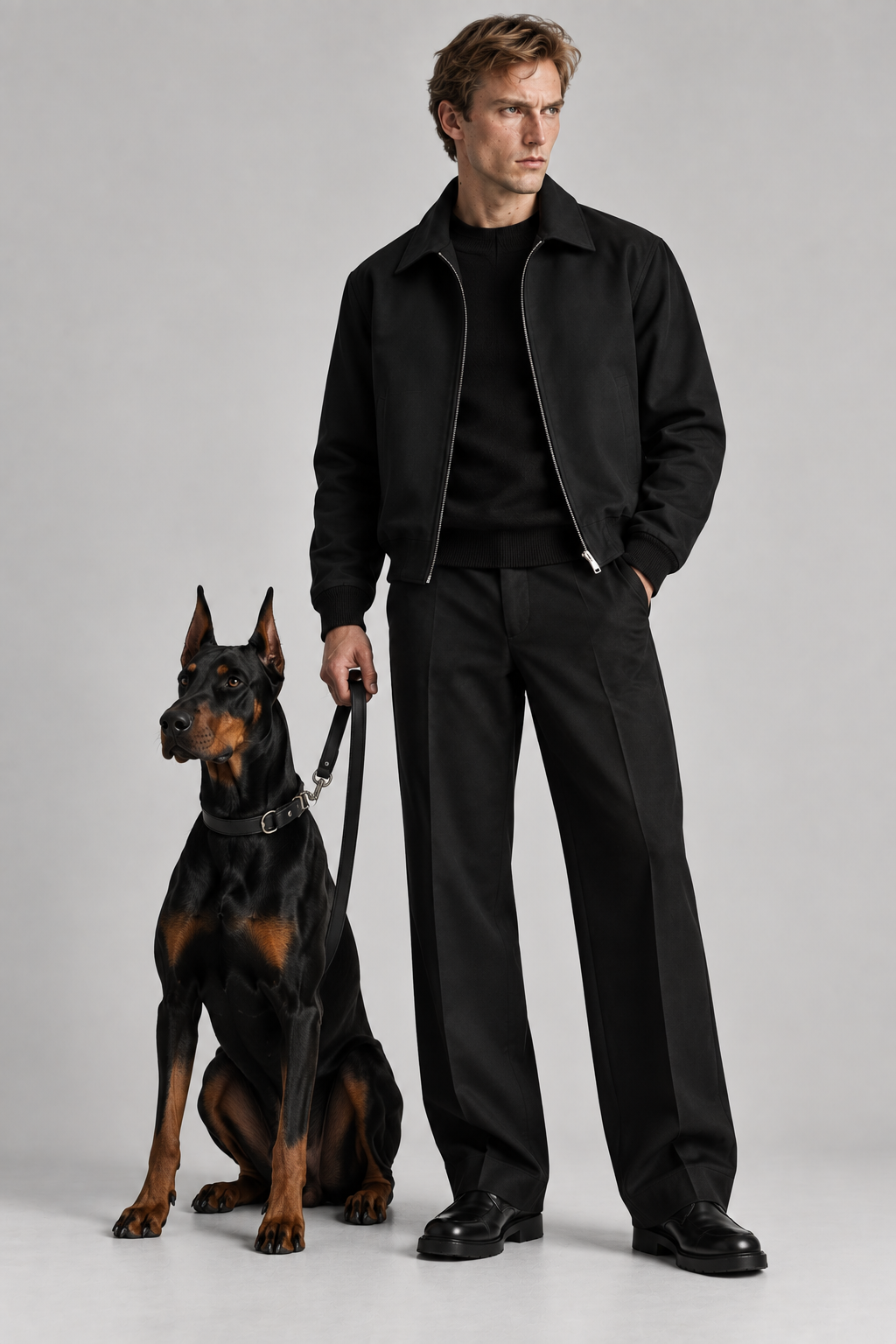 Vellfire Black Co-Ord Set