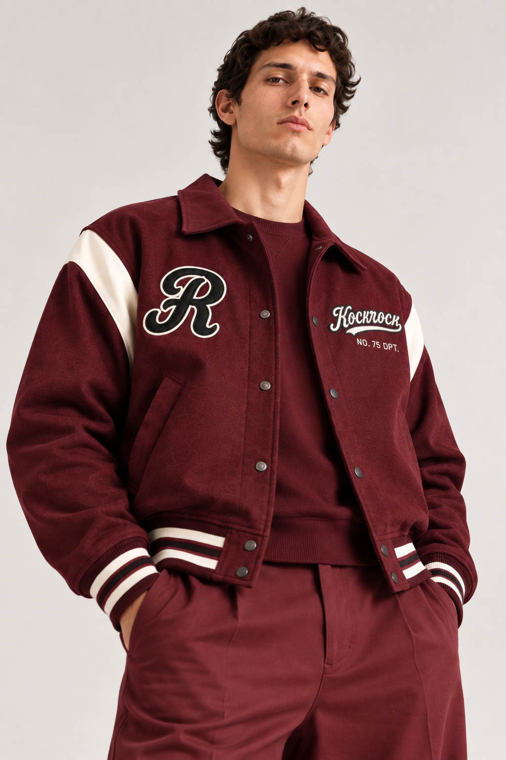 Wine Varsity Co-Ord Set