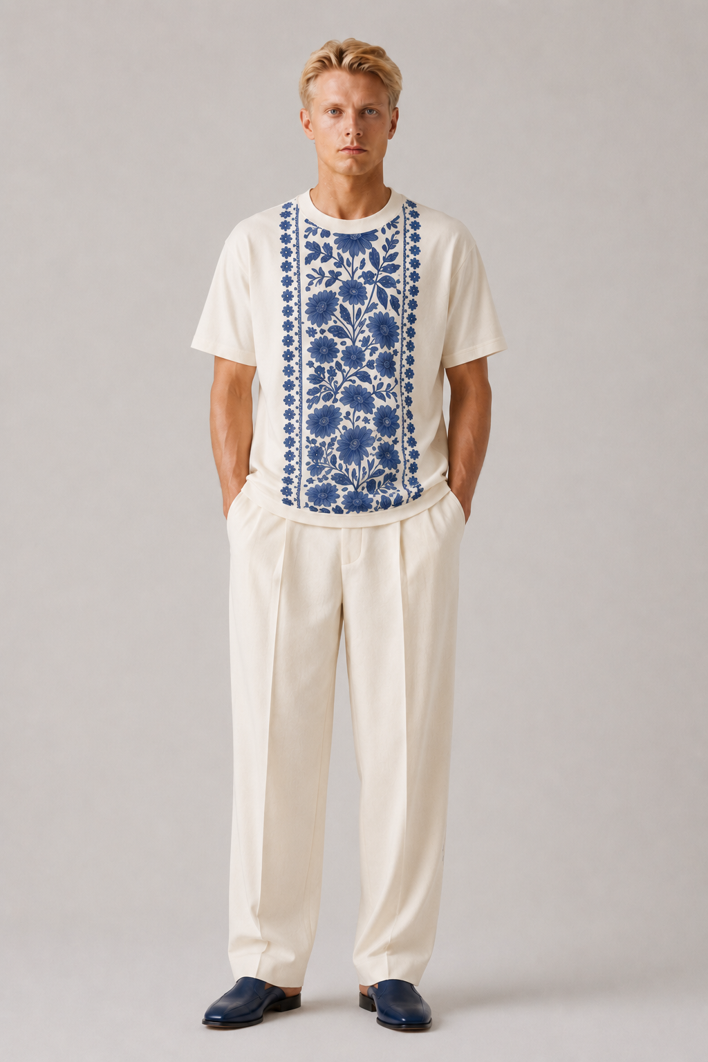 Indigo Crew Co-Ord Set