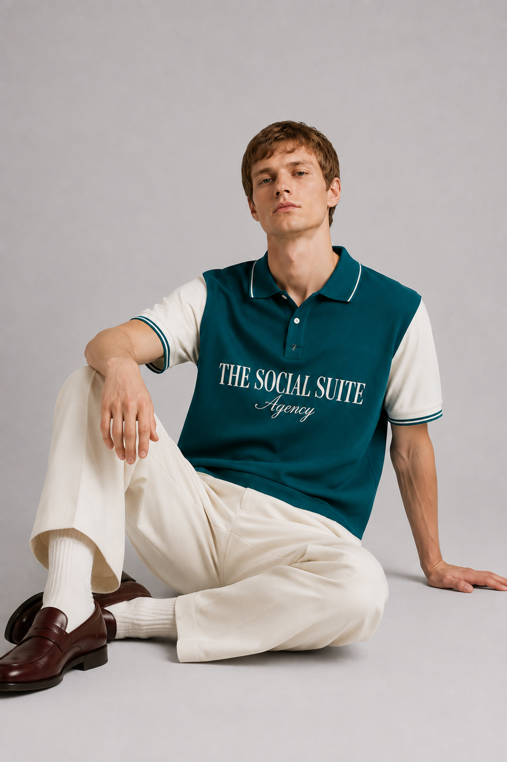 Varsity Polo Co-ord Set