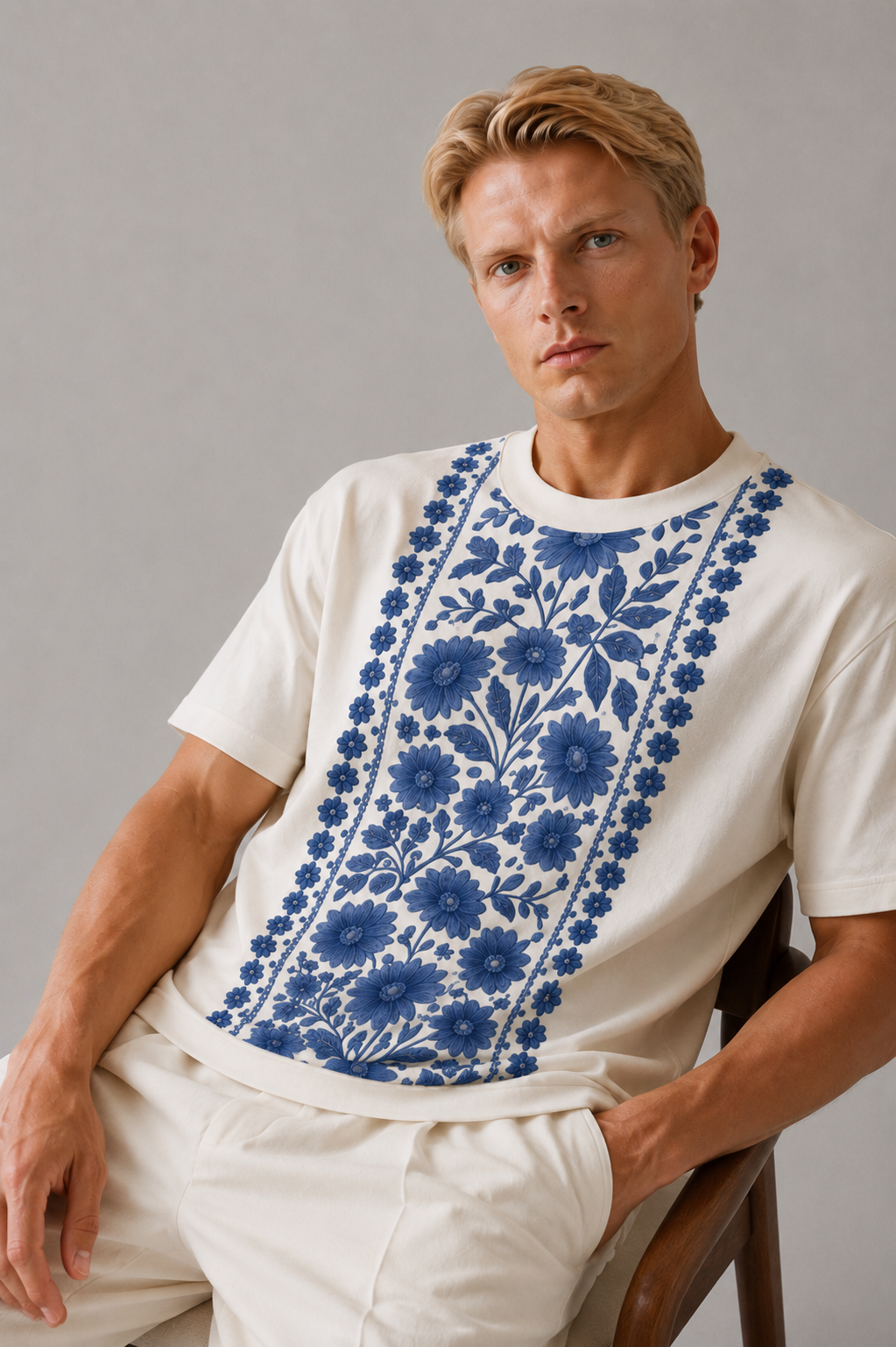 Indigo Crew Co-Ord Set